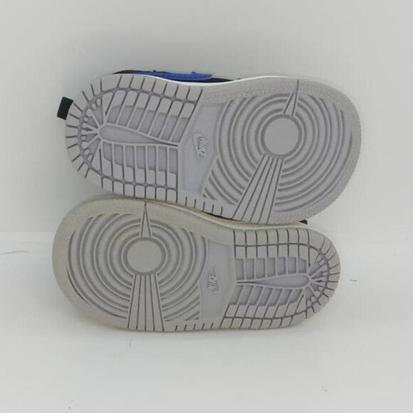 Nike Air Jordan 1 Mid Retro Swoosh Toddler's Pre-owned Sneakers - sz. 4C - Picture 4 of 4
